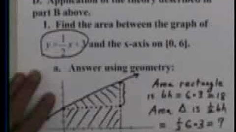 Calculus How to Graph Rectangles to Solve Area Problems and Summation Notations Part 5