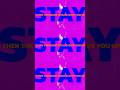 The Stay (Faraway, So Close!) lyric video is out now! #U2 #rock #Zooropa30