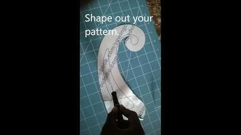 #french curve ruler | How to make your own curve rulers  2(Sewing for beginners)