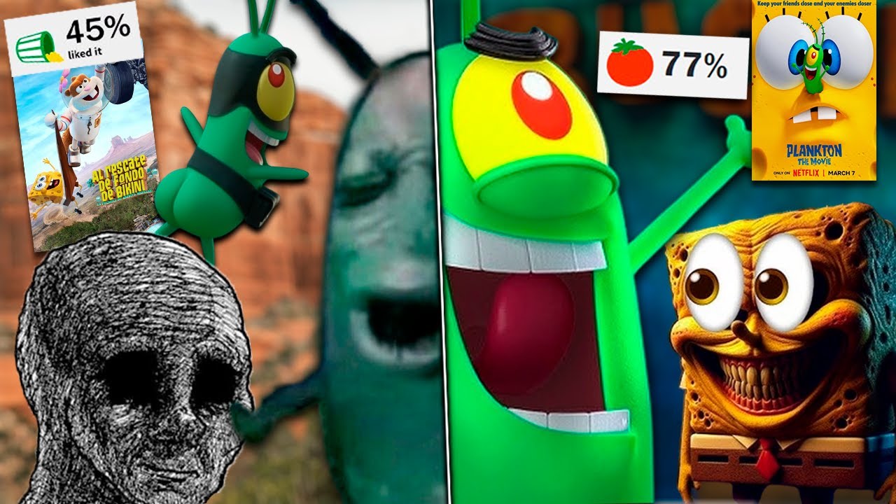 Vi Plankton la película... y fue demasiado VOID💀