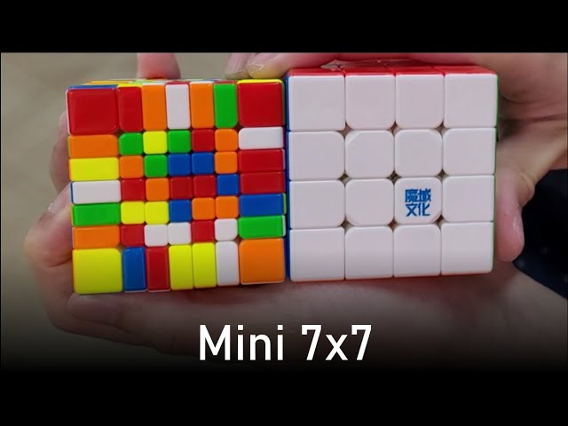 Diansheng Mini 7x7 solve [3:14.33 frame-counted] - YouTube