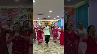 Aautheyo dashain❤️ BTS |Trending dashain song #dance #viralsong #dashaintihar #shortsfeed #shorts