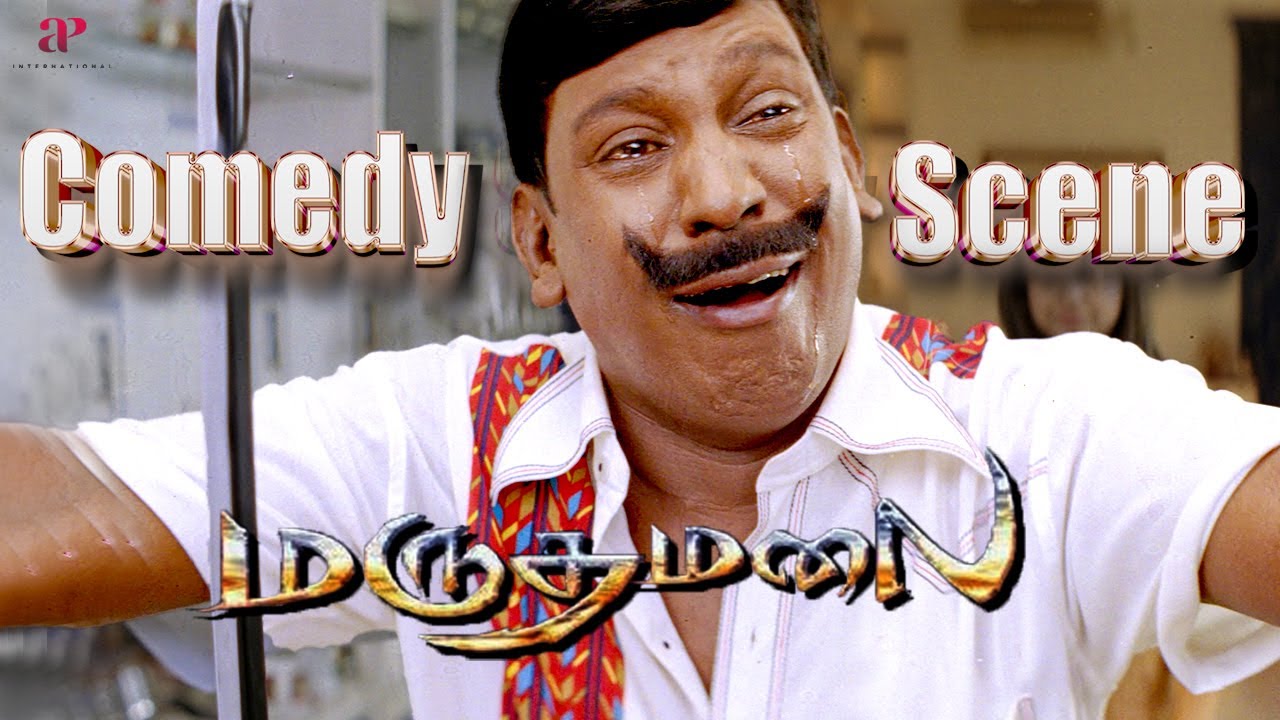 Marudhamalai Comedy Scenes  2  What situation made Vadivelu so terrified  Arjun  Vadivelu