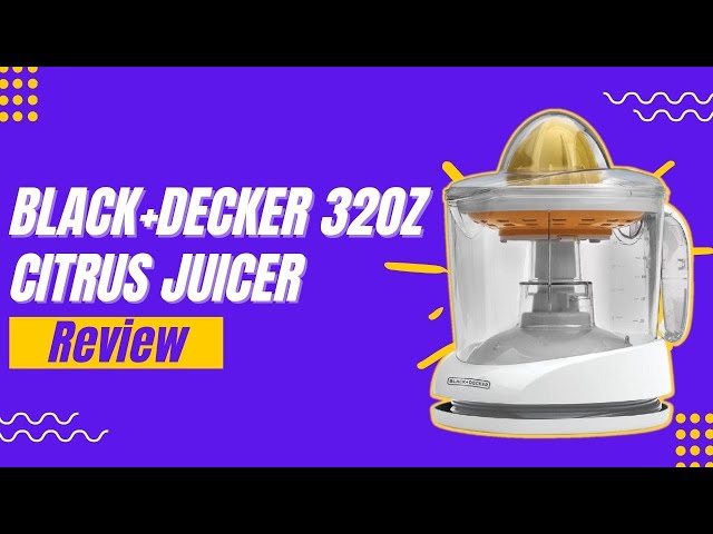 Black and Decker CJ650 Citrus Juicer Unboxing 