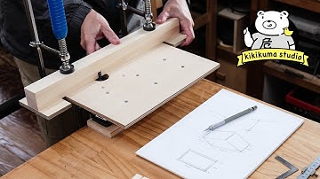 Mini Router Table DIY | Smallest ever yet Sufficient and Handy (subtitled)