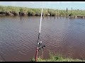 Pesca en arroyo serca de Cañuelas