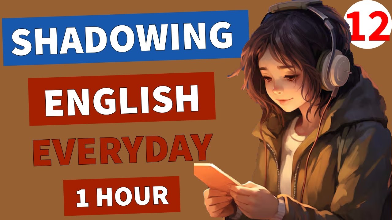 English Listening & Speaking Practice in 1 hour | Shadowing Practice ...