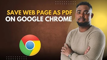 How To Save Web Page As Pdf In Google Chrome