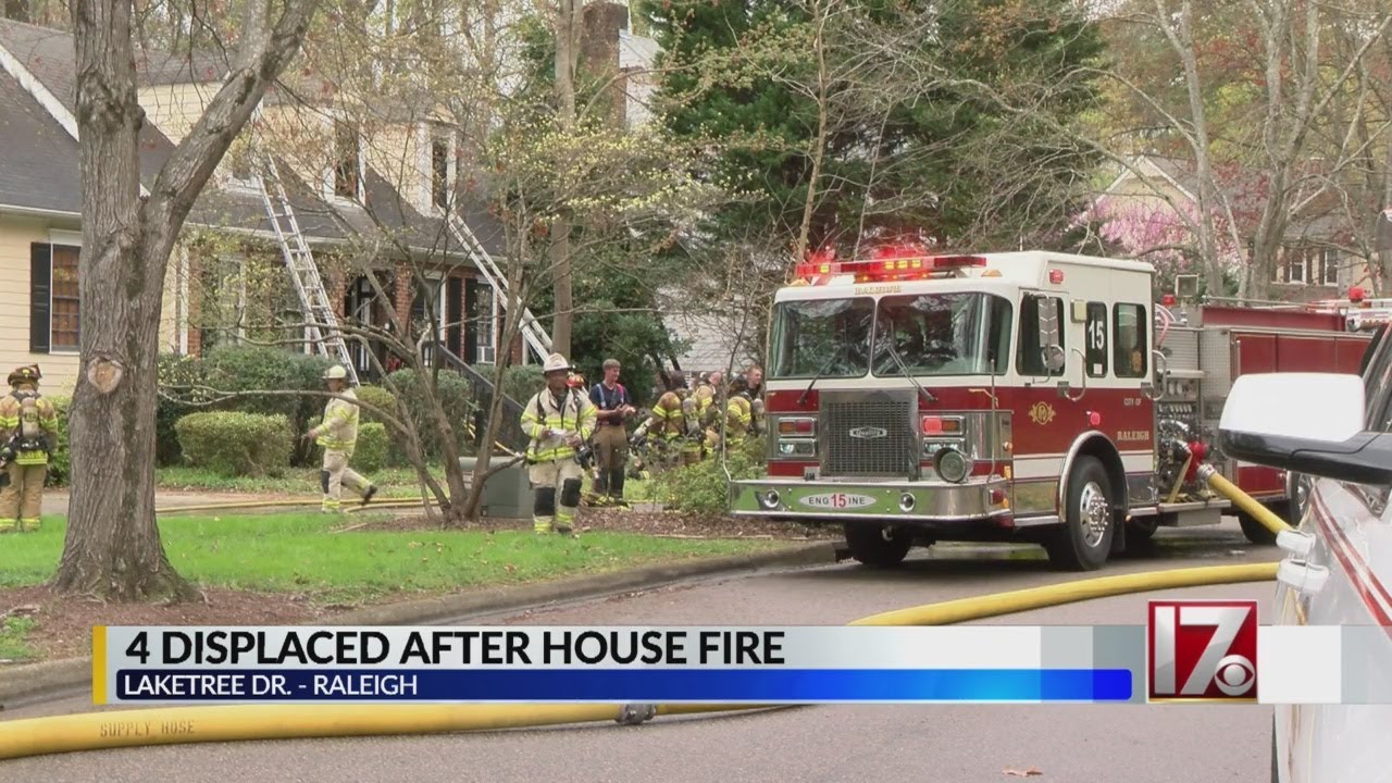 Raleigh family of 4 displaced after house fire YouTube