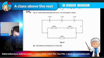 May June 2014 P32 Q8 Electrical Circuits
