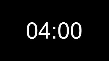 4 Minutes Timer (240 seconds)