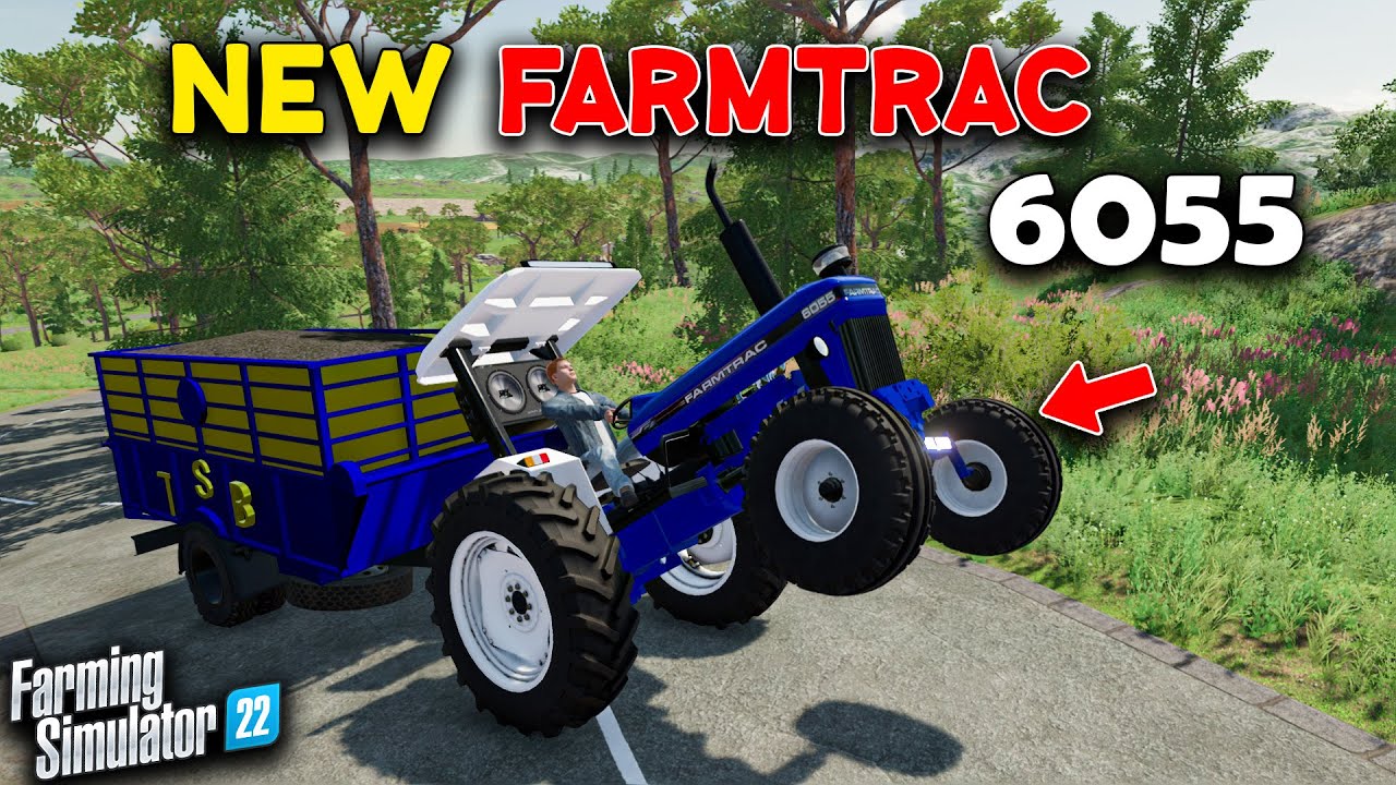 NEW FARMTRAC 6055🔥IN FS 22 - YouTube