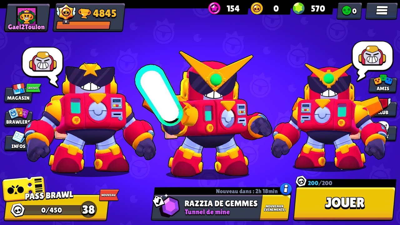 Brawl Stars Je Teste Le Nouveau Brawler Surge En Exclusivite Nouveau Brawl Pass Youtube - nouveau brawler sur brawl stars qui peuvent arriver