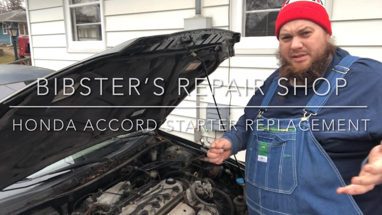 1998 Honda Accord starter replacement and bonus Christmas light
