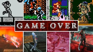 Evolution Of Castlevania Games Death Animations & Game Over Screens