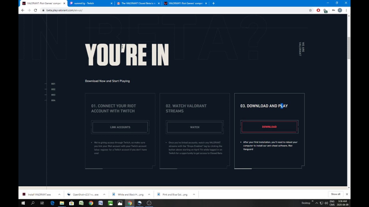 JUST GOT MY VALORENT BETA KEY (UPDATE ON THE UPDATE) how to get