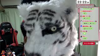 【fursuit/獣化#118】水曜のもふもふタイム🐾【ジュージュー/JuuJuu】#fursuit #獣化 #live