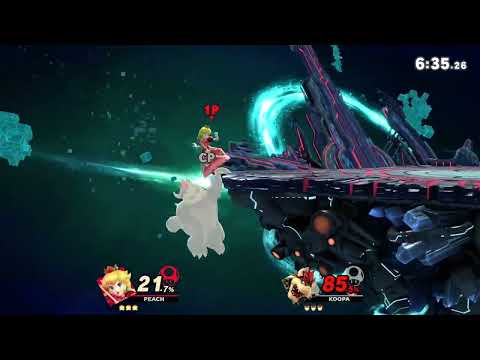 ピーチ 非VIP CPU戦【スマブラSP】