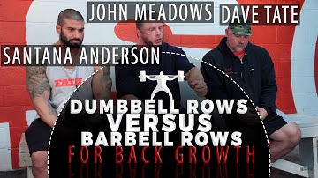 Dumbbell Rows VS Barbell Rows for Back Growth - elitefts.com