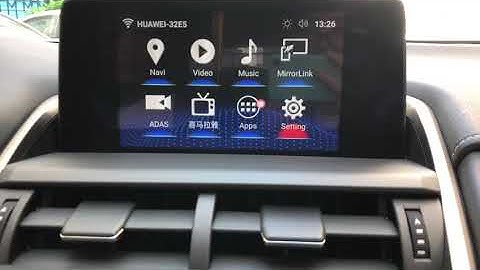 Plug&play Android Video interface for 2018 NX300 from Lsailt