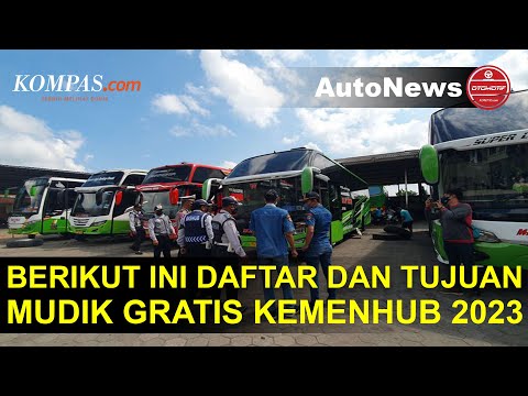 Daftar Kota Tujuan untuk Program Mudik Gratis 2023 Kemenhub