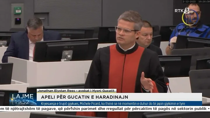 Kryesuesja e trupit gjykues, Michele Picard, ka th...