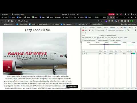 Testing for Image lazyload