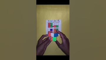 How to solve Rubik cube in 5 times #shorts #trending #video