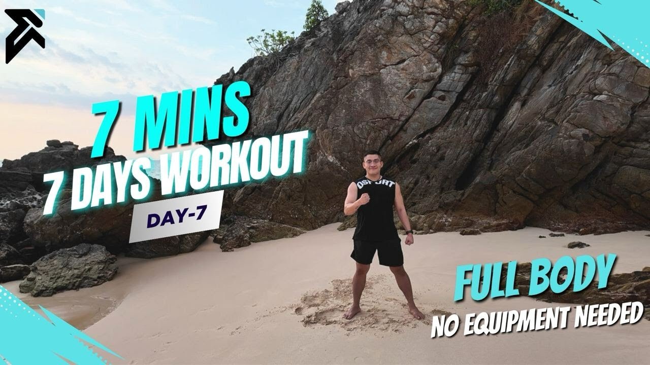 " 7 MINS 7 DAYS WORKOUT CHALLENGE "🔥 Day -7 ↗️ - YouTube