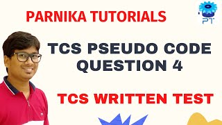 Learn The Secret To Solving Tcs Pseudo Code Questions Parnika Tutorials