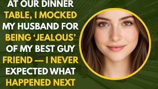 “At Our Dinner Table, I Mocked My Husband for Being ‘Jealous’ of My Best Guy Friend — I Never Expect