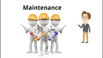 What is Maintenance? Types of maintenance, Importance of maintenance #maintenance