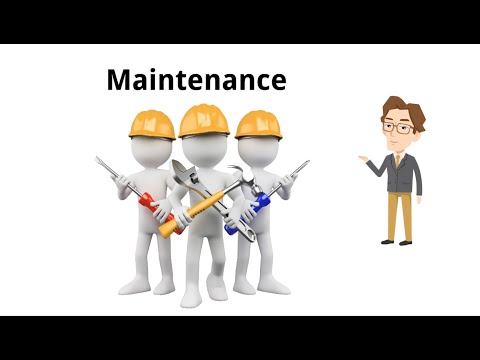 What is Maintenance? Types of maintenance, Importance of maintenance ( Easy animated video)