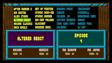Arcade Games Vs Sega Genesis - Altered Beast