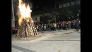 Foguera de San Xuan Mieres 2012