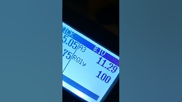 Testing low battery telemetry with and old/bad battery.