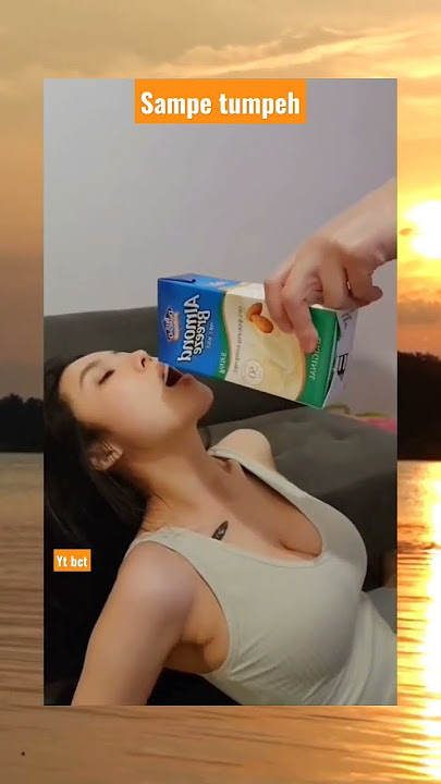 keluar di mulut sampe tumpeh ke payudara❗ #cwekcantik #susu