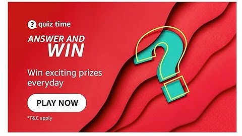 Amazon Daily Quiz Answers | 28th Nov 2022