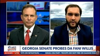 GA Senator Colton Moore Newsmax discussing Fani Willis Investigation by Georgia Senate 3-15-24