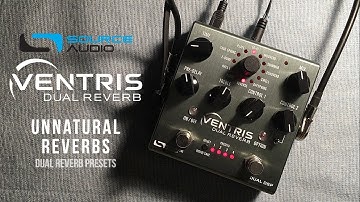 Source Audio Ventris Dual Reverb - Unnatural Reverbs (Dual Reverb Presets)