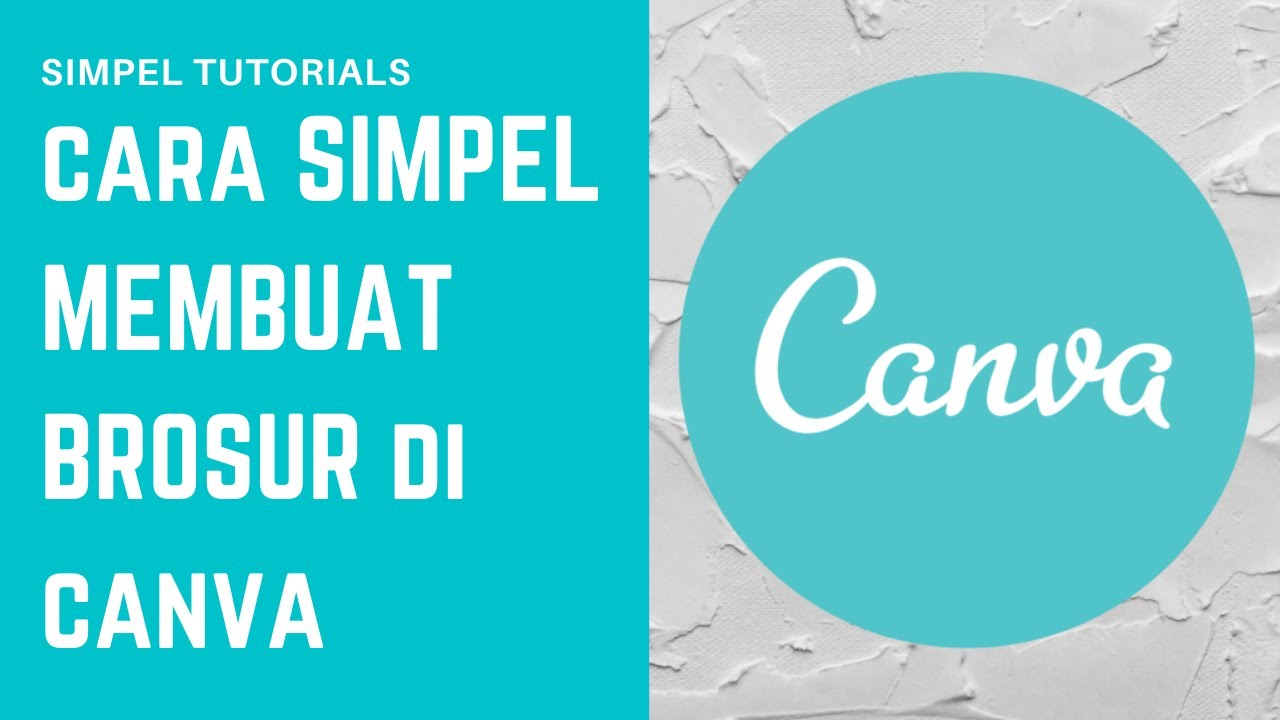  Cara  Bikin Brosur Di  Canva  PALING SIMPEL YouTube