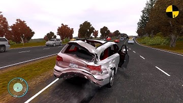 GTA 4 Crash Testing Real Car Mods Ep.55