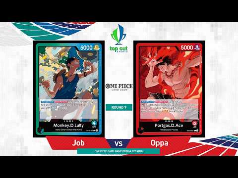 Job vs Oppa | Round 9 | One Piece Card Game Offline Regional Championship in Peoria, IL