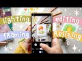 Taking and editing great photos of your art for social media