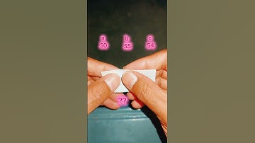 Choose the correct option.  ???    #timing #guess #game #challenge #magic