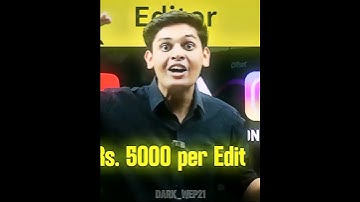 Prashant Bhaiya said that editing is the best career. 😈 💀 🔥 #edit #shorts #viralshorts #youtube