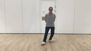 Taichi walking backwards