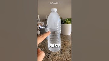 How to freeze water instantly🧊🤫