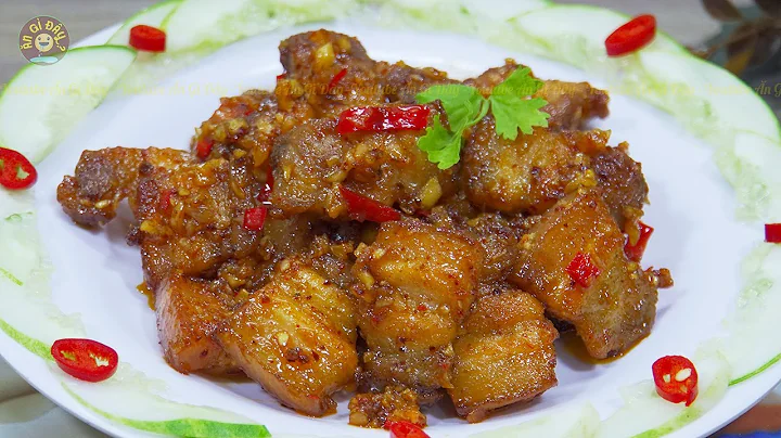 Top 17 thịt lợn rang mắm