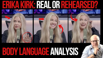 Erika Kirk on Charlie Kirk Podcast: Real or Rehearsed? Body Language Analysis